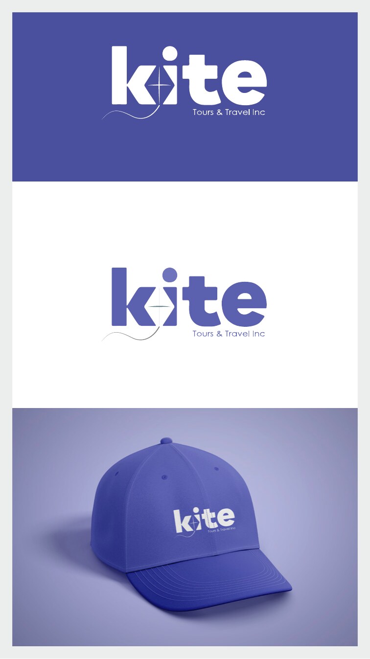 Kite travel brand identity