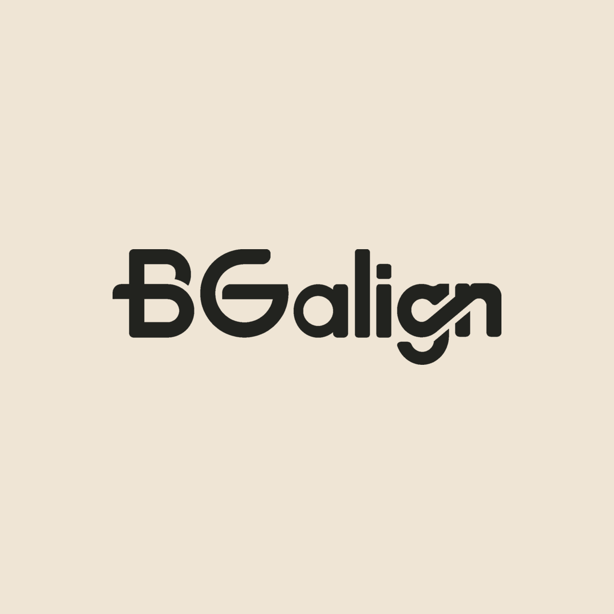 BGalign brand identity