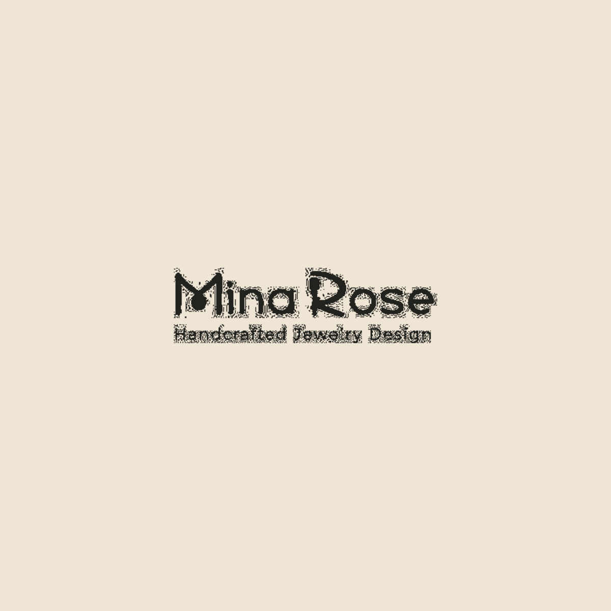 Mina Rose jewellery brand identity